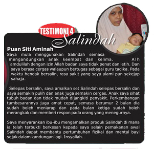 Testimoni Salindah – EDARAN SALINDAH